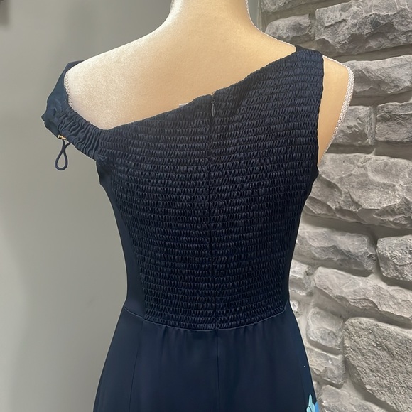 Peter Pilotto navy/floral dress, women’s size 10 - Picture 6 of 9